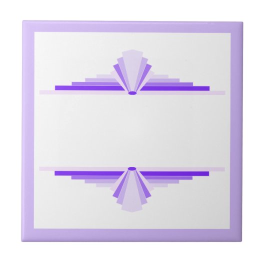 アートのデコ要素の深いと軽いプリン タイル (正面)