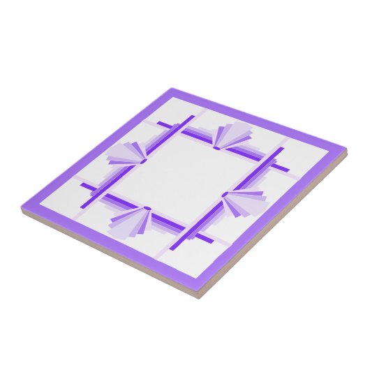 アートのデコ要素の深いと軽いプリン タイル (側面)