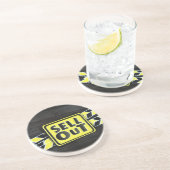 アートのプリント コースター (側面)