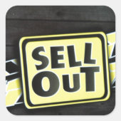 アートのプリント スクエアシール (正面)