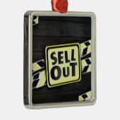 アートのプリント メタルオーナメント (右)