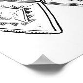 アートのポスターの部族の装飾 ポスター (角)