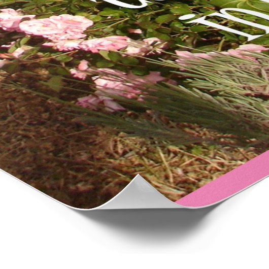 アートのポスターを見る美しいが嬉しい ポスター (角)