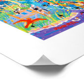 アートのポスター:のまわりに Zooing.ニューキー動物園。ダーウィン200 ポスター (角)