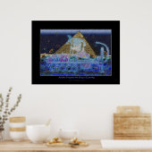 アートのポスター「アヌビスが永遠の道を拓く」 ポスター (キッチン)