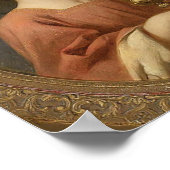 アートのポスター「聖餐式を行う天使」 ポスター (角)