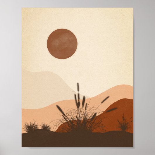 アートのミニマリスト。デコレーション壁画 ポスター (正面)