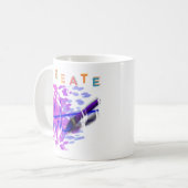 「アートの作成」 コーヒーマグカップ (正面左)