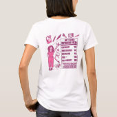アートの先生への感謝を込めて - 最高のギフト Tシャツ (裏面)