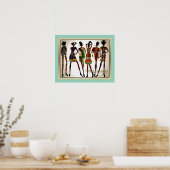 アートの文化テーマ ポスター (キッチン)