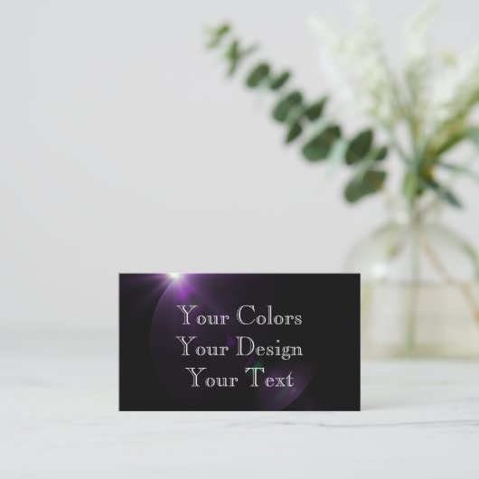 アートの追加 – 独自のアートを作成 名刺 (スタンド正面)