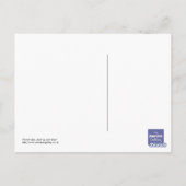 アートはがき：フランスのキス、ニース ポストカード (裏面)