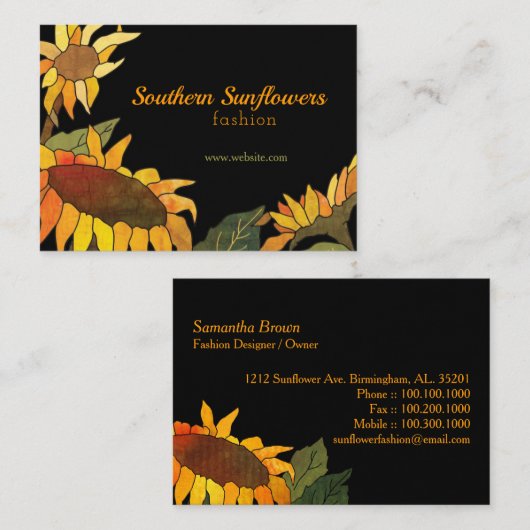 アートはっきりしたお尻 名刺 (正面/裏面)