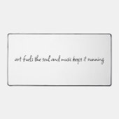 アートはソウルデスクマットを燃料にする デスクマット (正面)