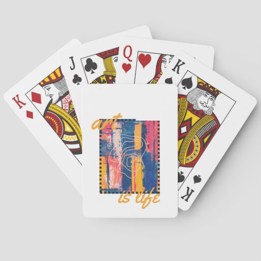 アートはライフクラシック遊のカード トランプ (裏面)