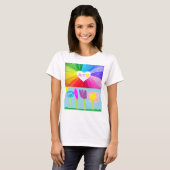 アートは愛 Tシャツ (正面フル)