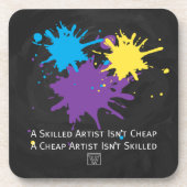 アートは格安 コースター (正面)