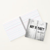 アートは盗難パブロ・ピカソ引用文 ノートブック (内部)