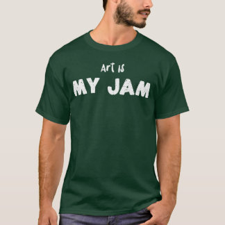 アートは私のジェームチャー Tシャツ