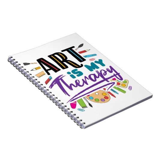 アートは私のセラピーアーティス芸術的トアート ノートブック (右側)