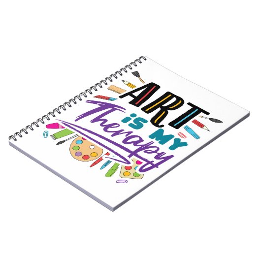 アートは私のセラピーアーティス芸術的トアート ノートブック (左側)