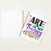 アートは私のセラピーアーティス芸術的トアート プランナー手帳 (ディスプレー)