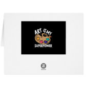 アートは私の超大国アート先生画家Pa (裏面横)