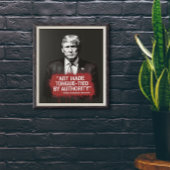 アートは舌に縛られたシェイクスピア引用文グラフィティ ポスター