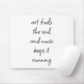 アートは魂のマウスパッドを燃料にする マウスパッド (マウス)