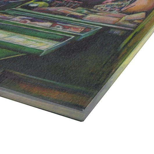 アートもしは型枠を否定し、グレースはそれを提供する カッティングボード (角)