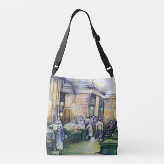 アートもしは型枠を否定し、グレースはそれを提供する クロスボディバッグ (裏面)