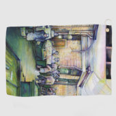 アートもしは型枠を否定し、グレースはそれを提供する ゴルフタオル (横)