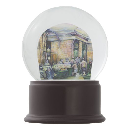 アートもしは型枠を否定し、グレースはそれを提供する スノーグローブ (正面)