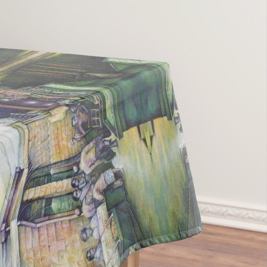 アートもしは型枠を否定し、グレースはそれを提供する テーブルクロス (インサイチュ)