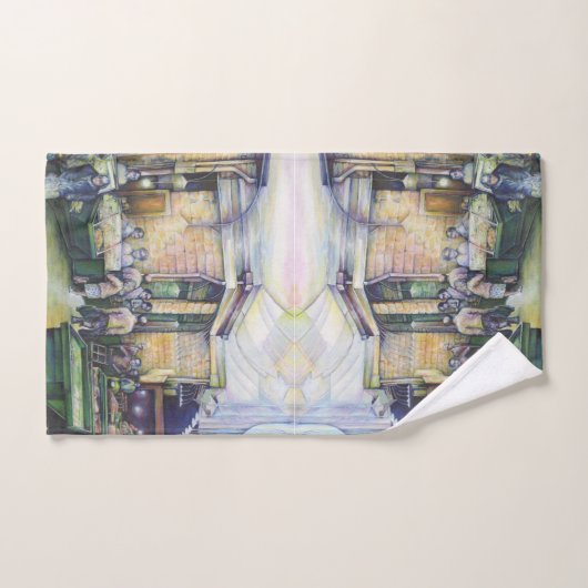 アートもしは型枠を否定し、グレースはそれを提供する バスタオルセット (ハンドタオル)