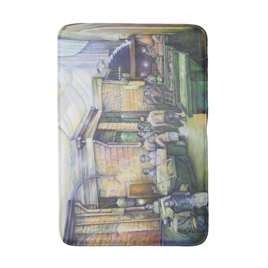 アートもしは型枠を否定し、グレースはそれを提供する バスマット (正面縦)