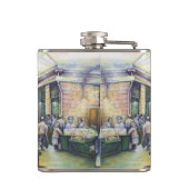 アートもしは型枠を否定し、グレースはそれを提供する フラスク (裏面)