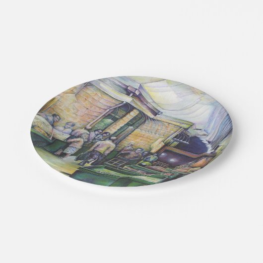 アートもしは型枠を否定し、グレースはそれを提供する ペーパープレート (アングル)