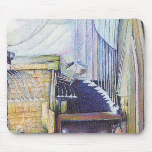 アートもしは型枠を否定し、グレースはそれを提供する マウスパッド (正面)