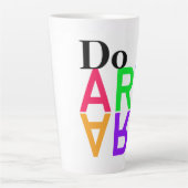 アートをする カフェラテマグ (正面)