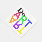 アートをする スタンダードランチョンナプキン (角)