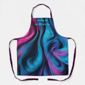 アートを一度に一口作成する – モダン抽象芸術- エプロン (正面)