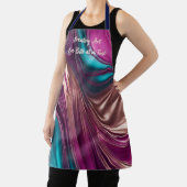 アートを一度に一口作成する – モダン抽象芸術- エプロン (インサイチュ)