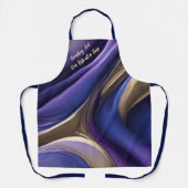 アートを一度に一口作成する – モダン抽象芸術- エプロン (正面)