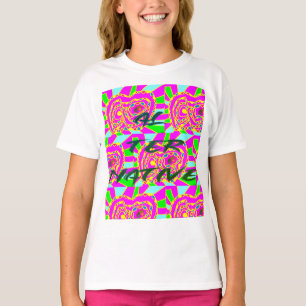アートを使った代替語 Tシャツ