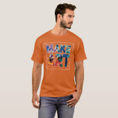 アートを創造する お笑い アーティスト 芸術的 ユーモア 絵画 ギフト Tシャツ (正面フル)