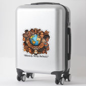 アートを通じた包含 シール (スーツケース)