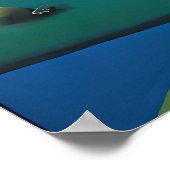 アートを食べやめて – Ken Gage Art ポスター (角)