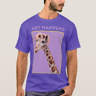 アートアクチュアアートキリン Tシャツ