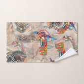 アートアナログマインドスケッチ バスタオルセット (ハンドタオル)